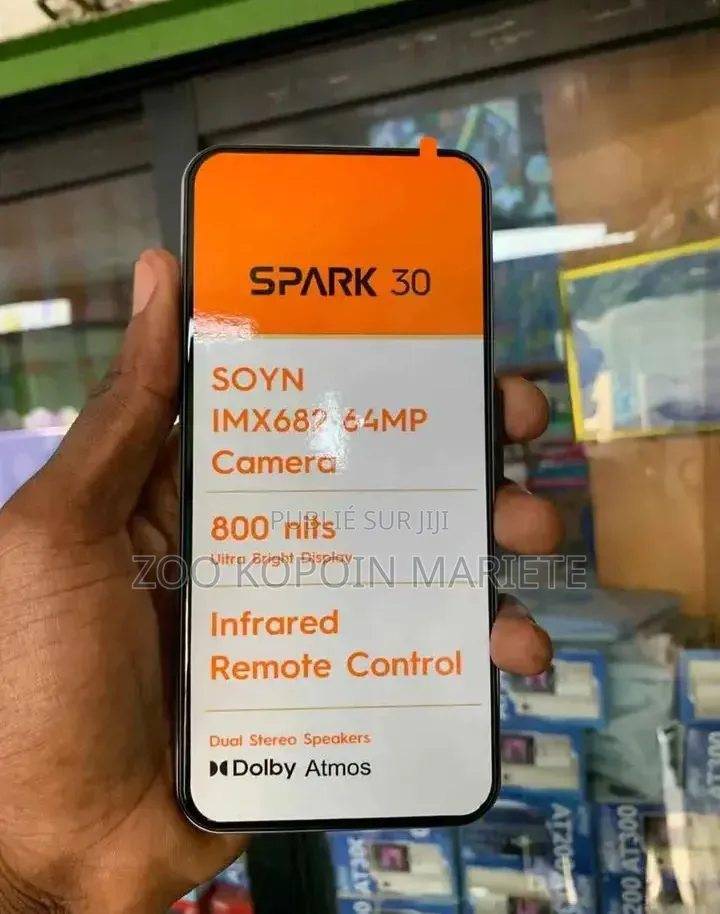 Nouveau Tecno Spark 30 128 GB Vert