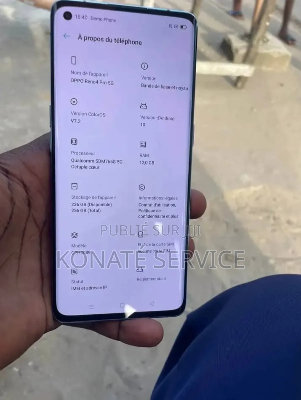 Nouveau Oppo Reno 4 Pro 128 GB Autre