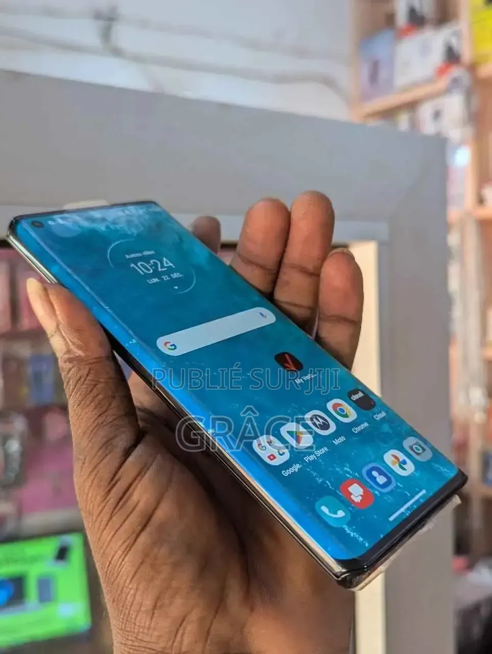 Nouveau Motorola Edge+ 5G UW (2022) 256 GB Noir