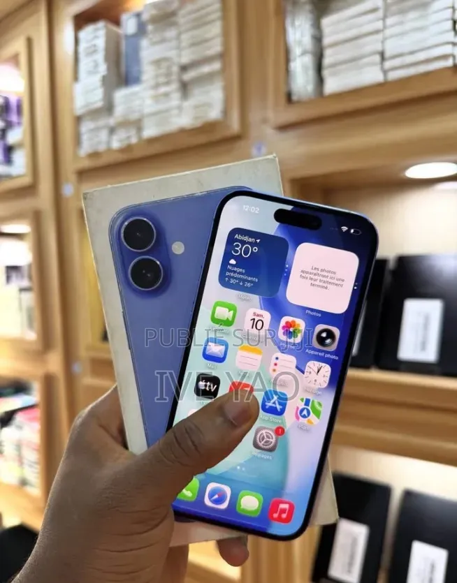 Nouveau Apple iPhone 16 256 GB Bleu