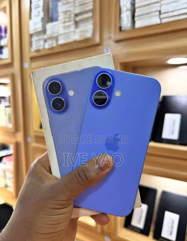Nouveau Apple iPhone 16 256 GB Bleu