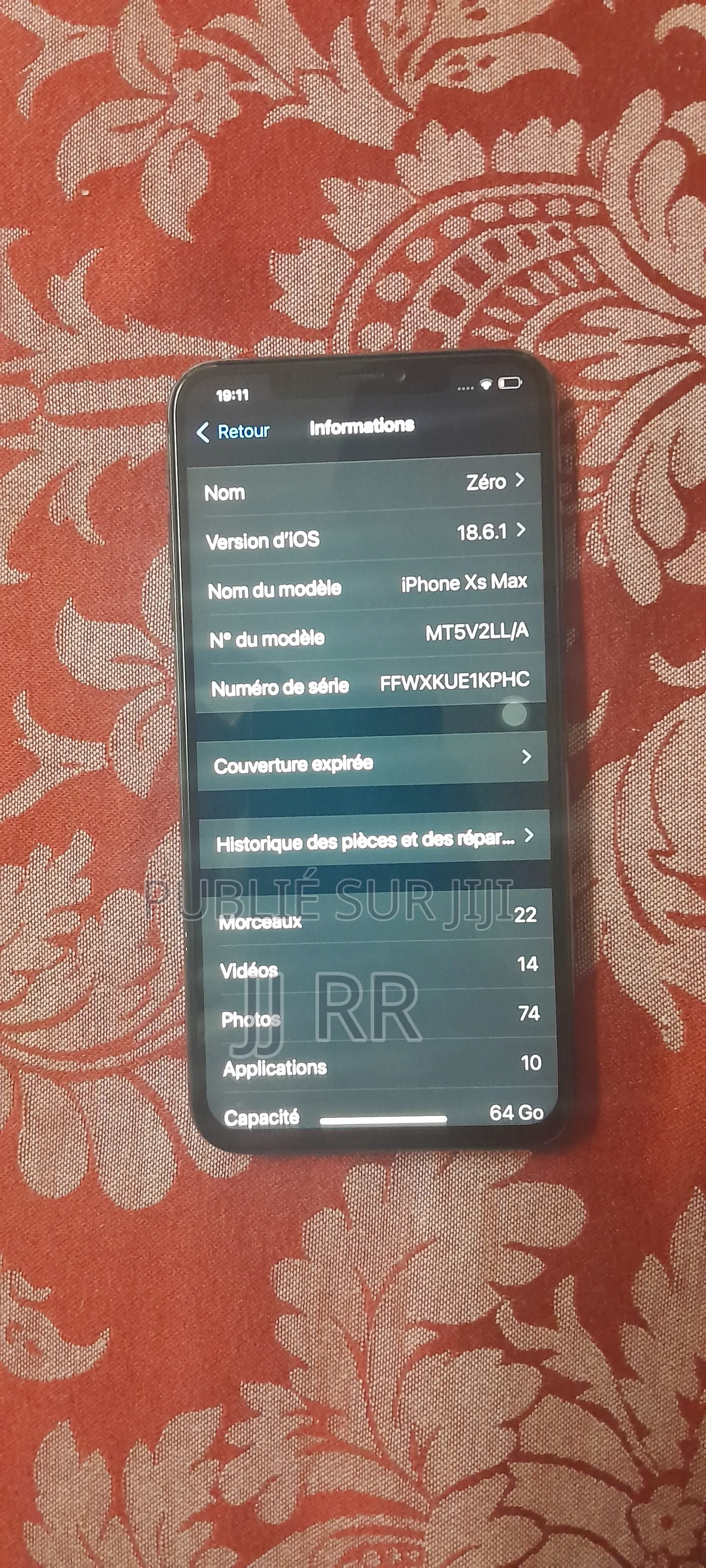 Apple iPhone X 64 GB Gris