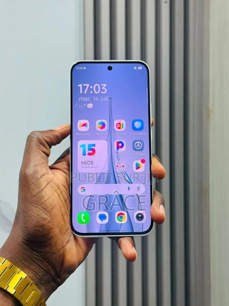 Nouveau Tecno Spark Slim 256 GB Blanc