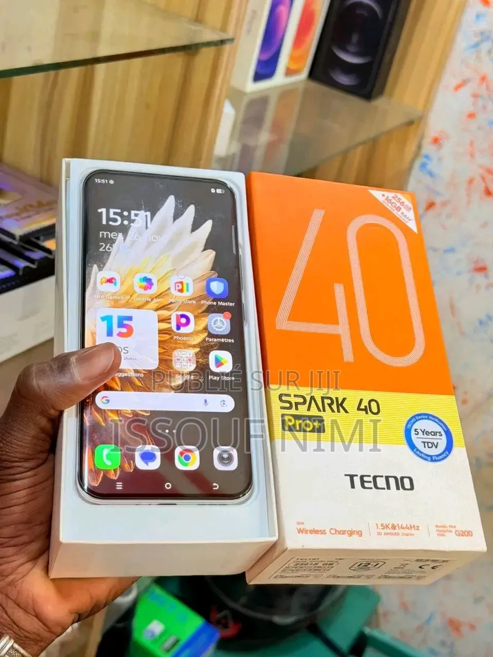 Nouveau Tecno Spark 40 Pro+ 256 GB Autre