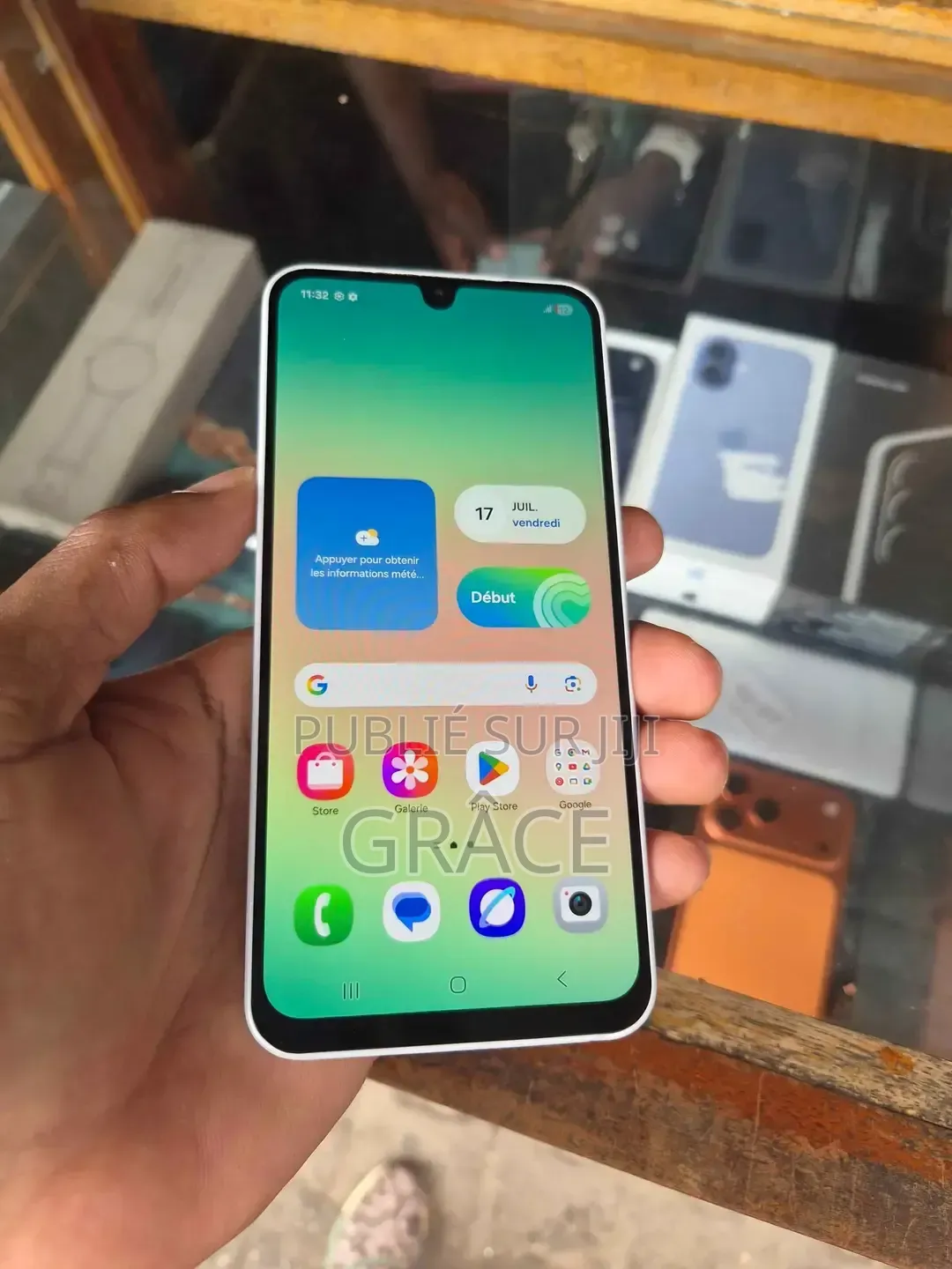Nouveau Samsung Galaxy A17 256 GB Blanc