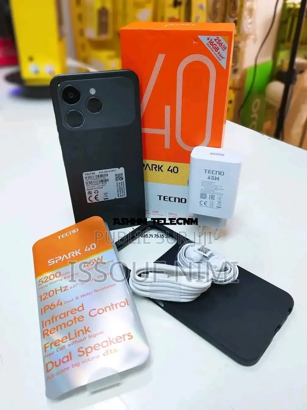 Nouveau Tecno Spark 40 256 GB Autre