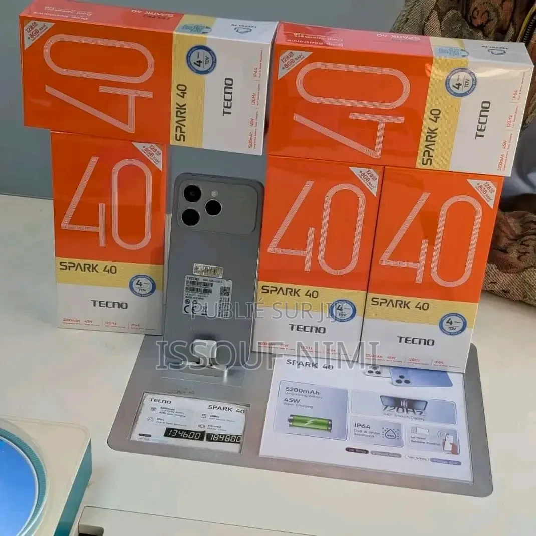 Nouveau Tecno Spark 40 256 GB Autre