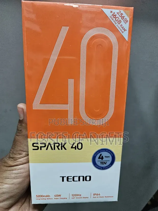 Nouveau Tecno Spark 40 256 GB Autre