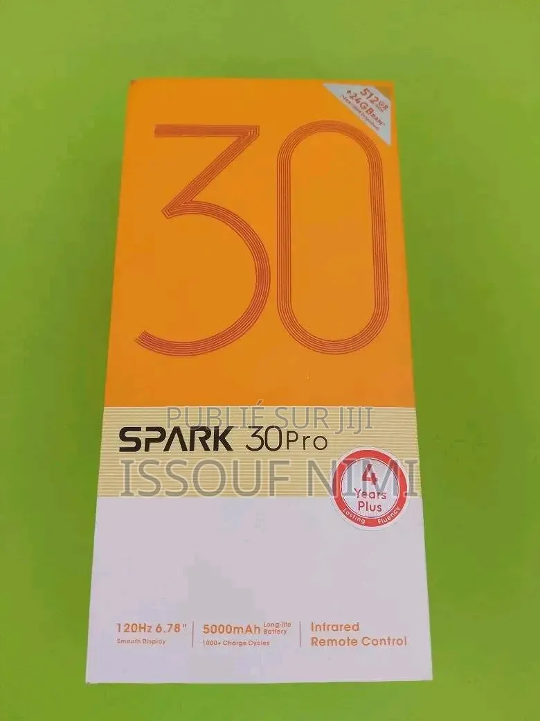 Nouveau Tecno Spark 30 Pro 256 GB Autre