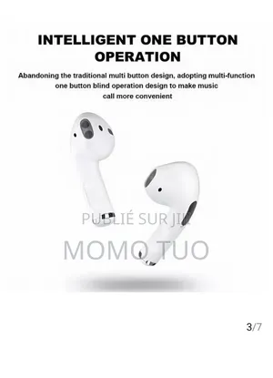 Écouteurs Bluetooth Blanc