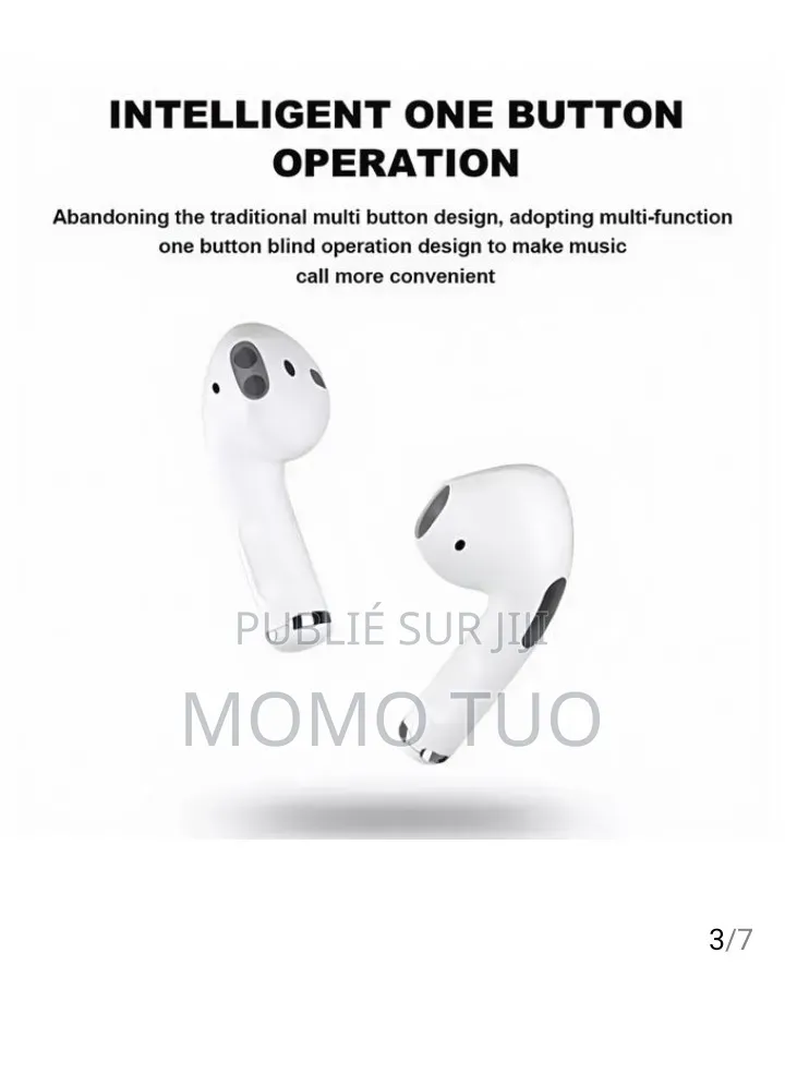 Écouteurs Bluetooth Blanc