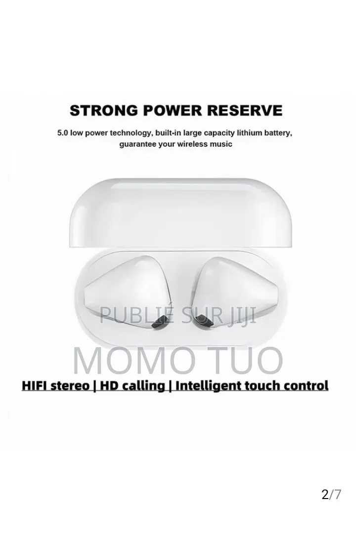 Écouteurs Bluetooth Blanc