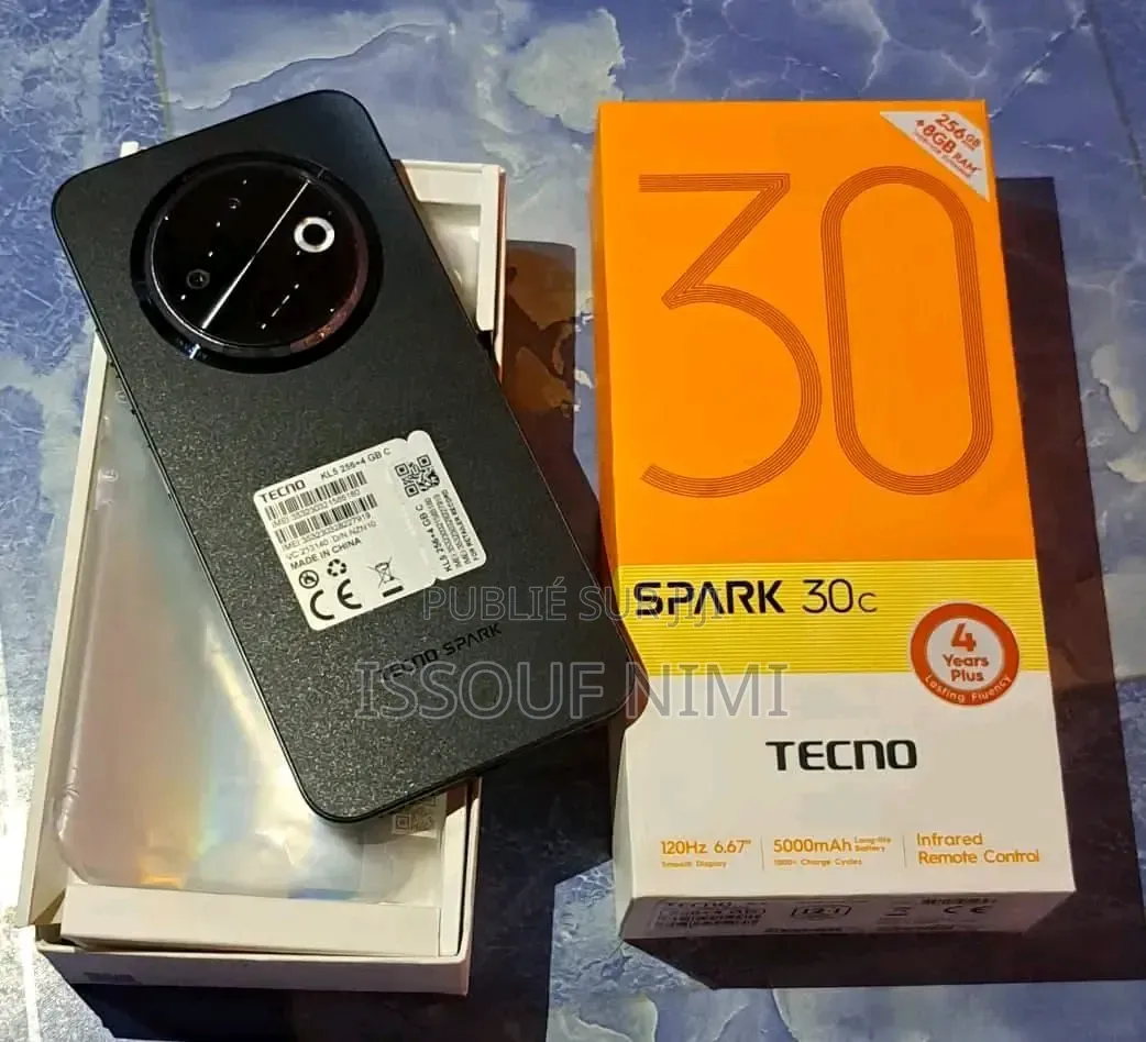 Nouveau Tecno Spark 30C 128 GB Autre