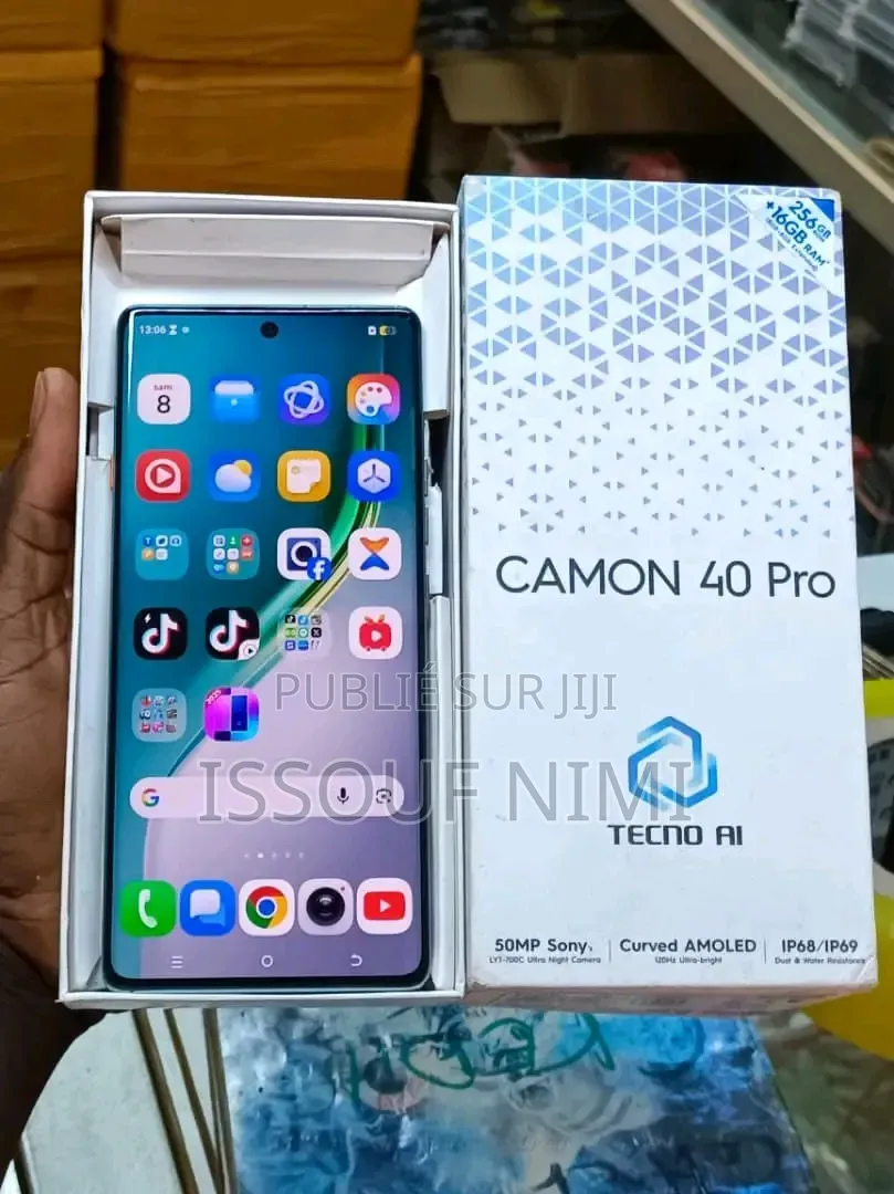 Nouveau Tecno Camon 40 Pro 4G 256 GB Autre