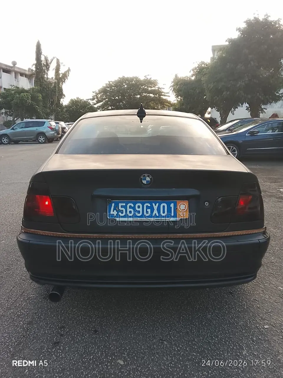 BMW X3 2003 Noir