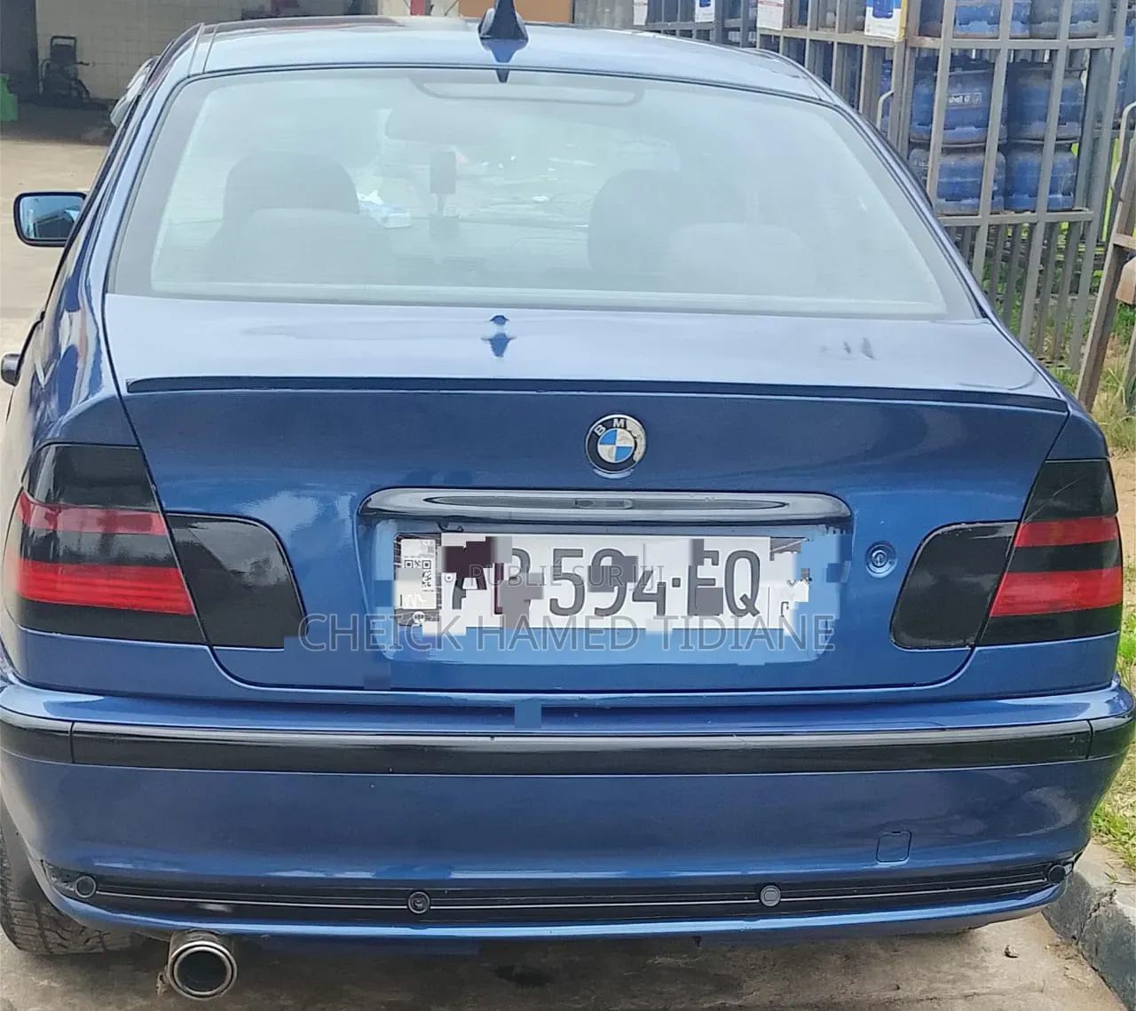 BMW 3 Series 2001 Bleu