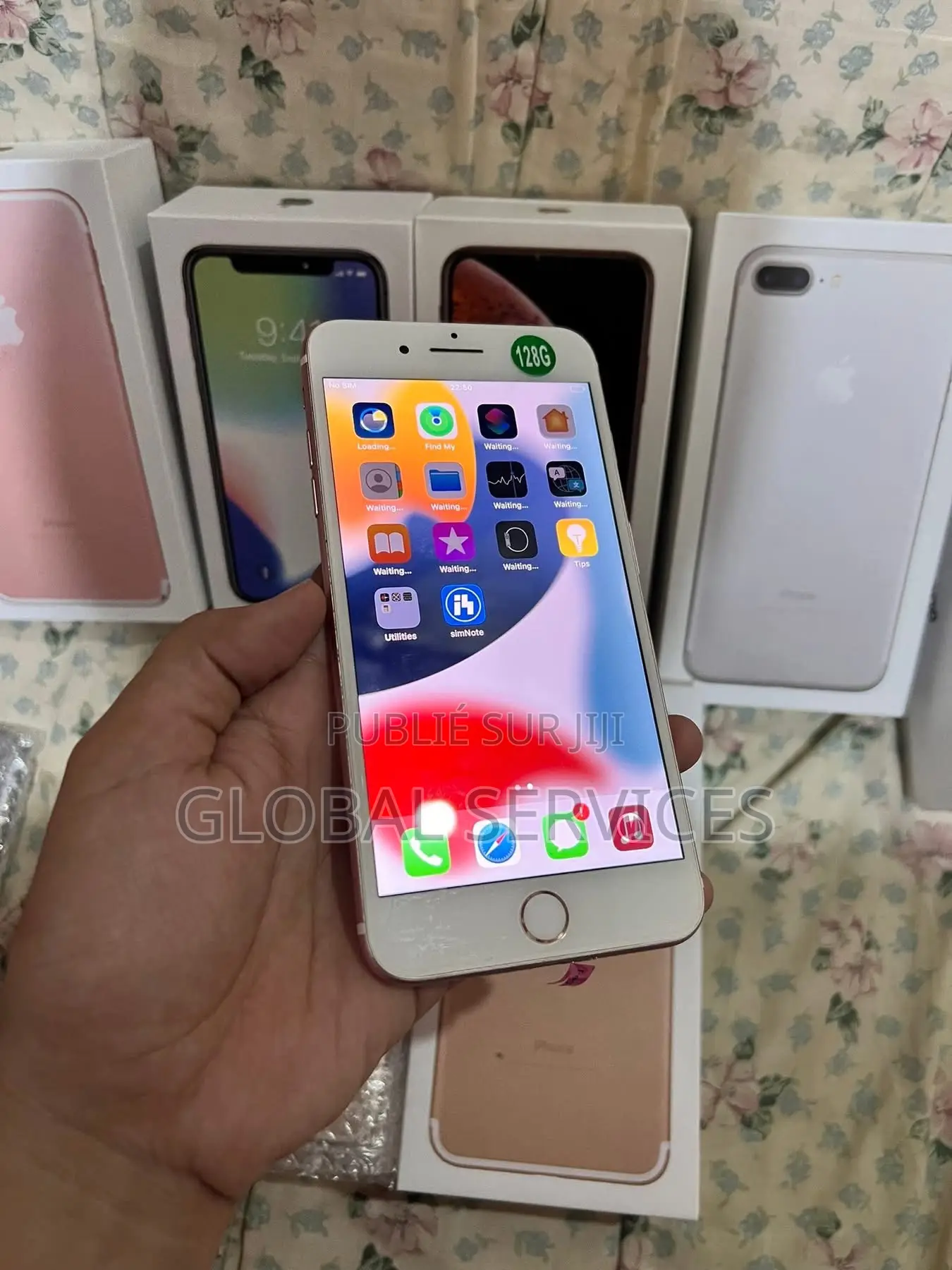 Nouveau Apple iPhone 7 128 GB Gris