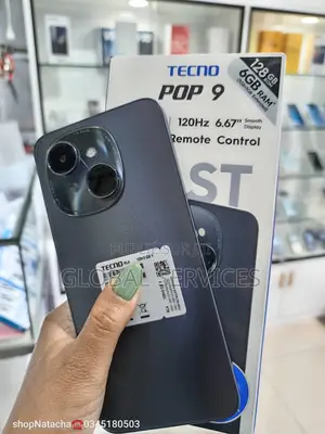 Nouveau Tecno Pop 9 128 GB Argenté