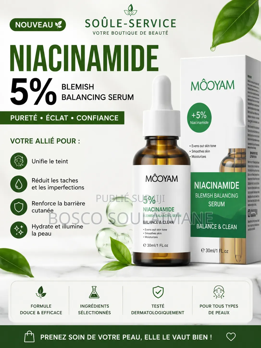 Sérum Mooyam Niacinamide