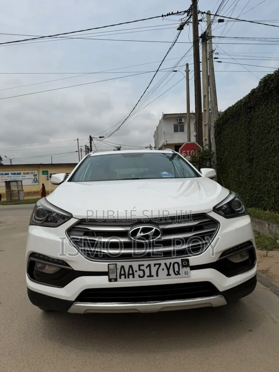 Hyundai Santa Fe 2018 Blanc
