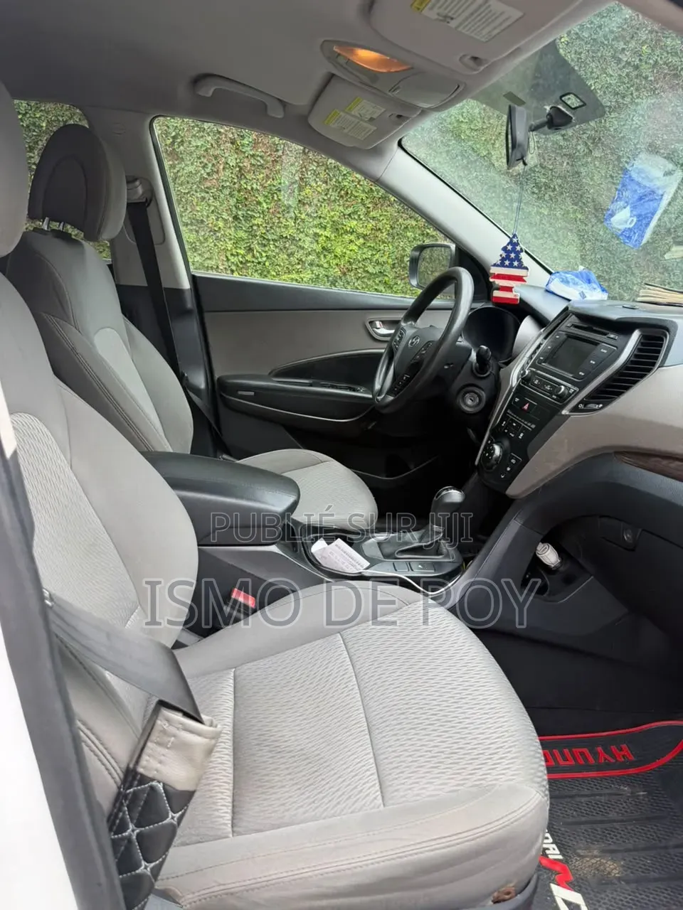 Hyundai Santa Fe 2018 Blanc