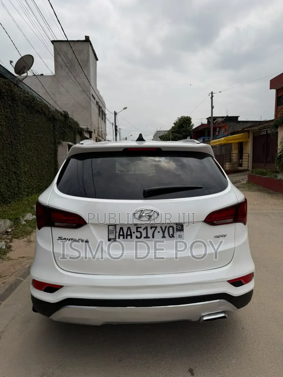 Hyundai Santa Fe 2018 Blanc