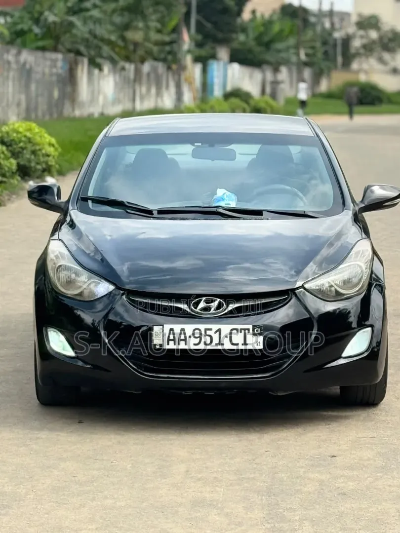 Hyundai Elantra 2012 Noir