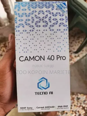Nouveau Tecno Spark 40 Pro 256 GB Violet
