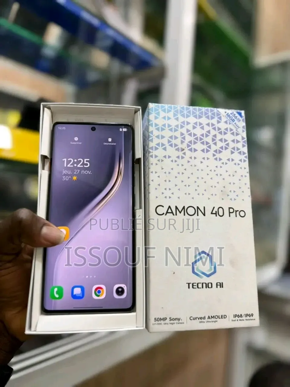 Nouveau Tecno Camon 40 Pro 4G 256 GB Autre