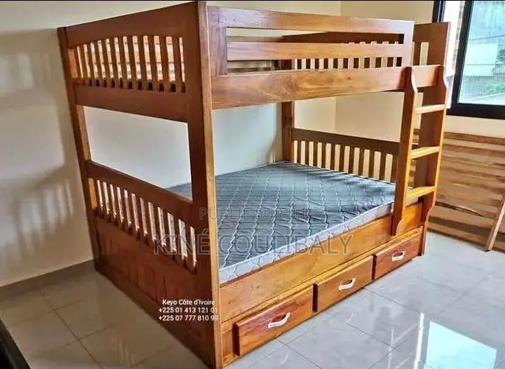 Lit en Bois