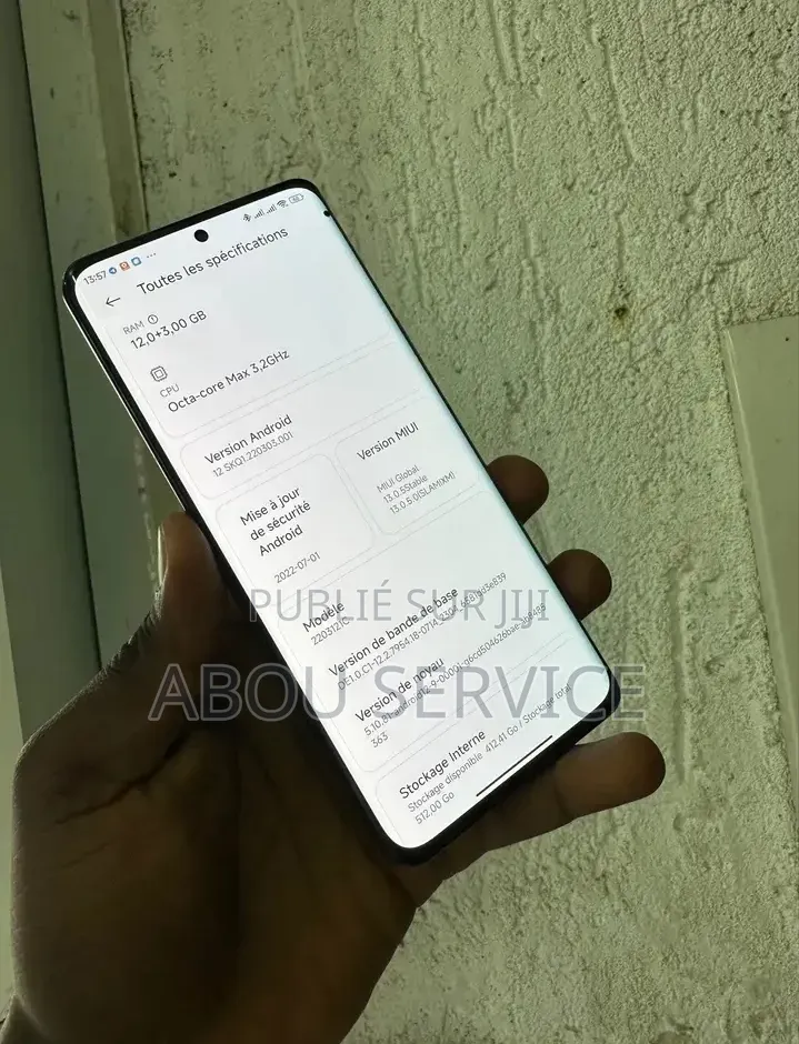 Nouveau Xiaomi 12S Ultra 512 GB Autre