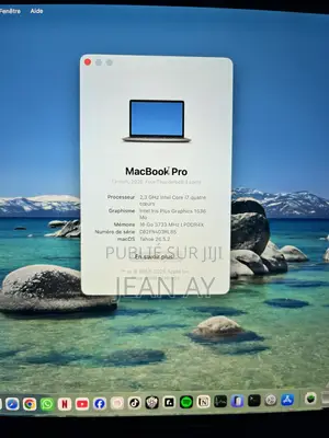 Ordinateur portable Apple MacBook 2020 16GB Intel Core i7 SSD 512GB