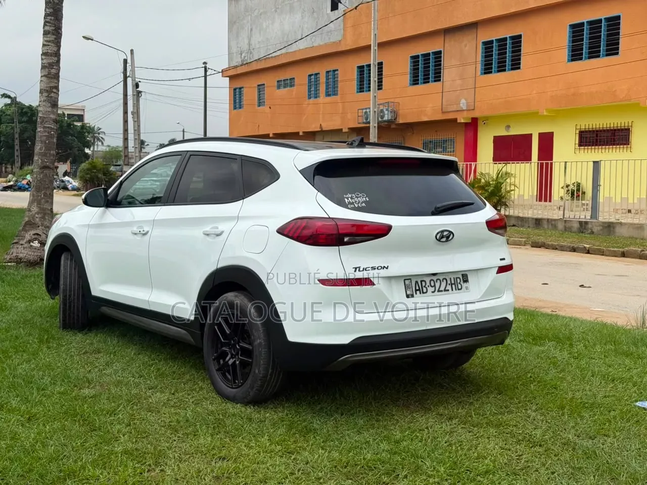 Hyundai Tucson 2019 Blanc