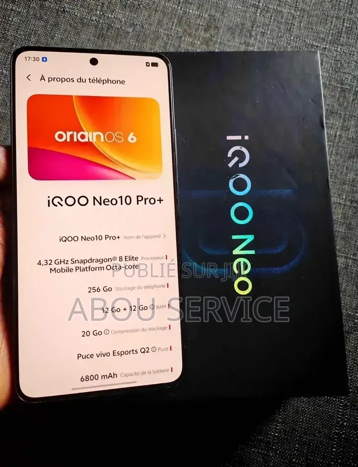 Nouveau Vivo iQOO 10 Pro 512 GB Autre