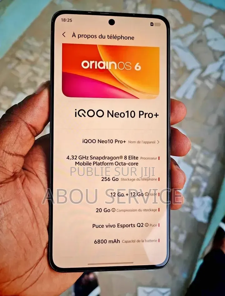 Nouveau Vivo iQOO 10 Pro 512 GB Autre