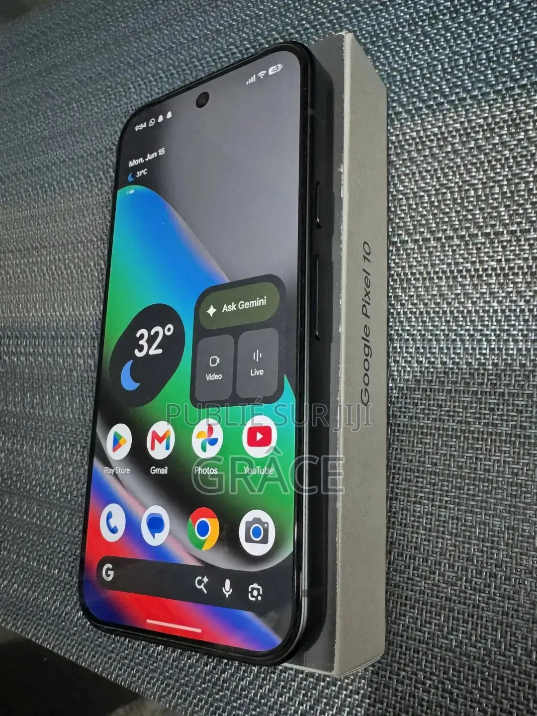 Nouveau Google Pixel 10 Pro XL 1 TB Noir