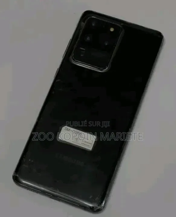 Nouveau Samsung Galaxy S20 Ultra 128 GB Noir