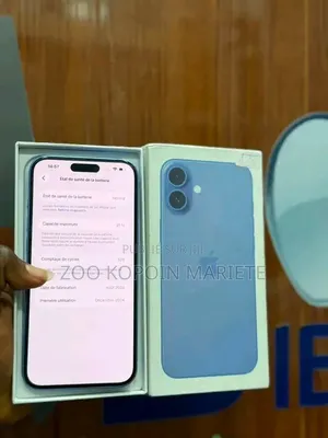 Nouveau Apple iPhone 16 Plus 512 GB Bleu
