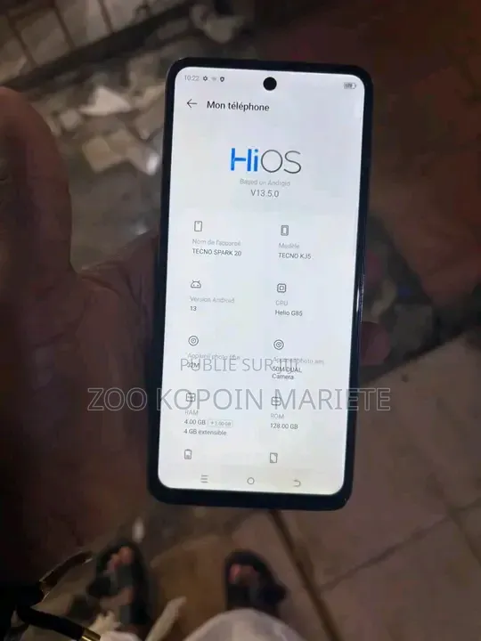 Nouveau Tecno Spark 20 128 GB Autre