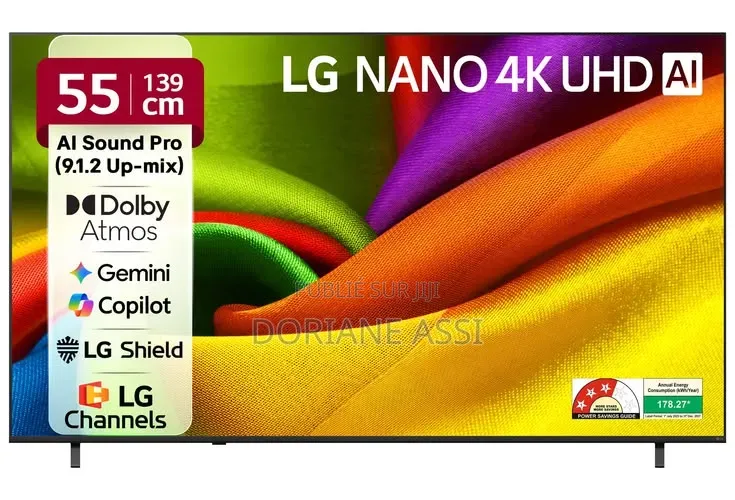 TV LG UHD 2023de La Série Ur80