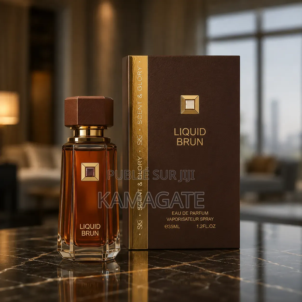 Miniature De Liquid Brun
