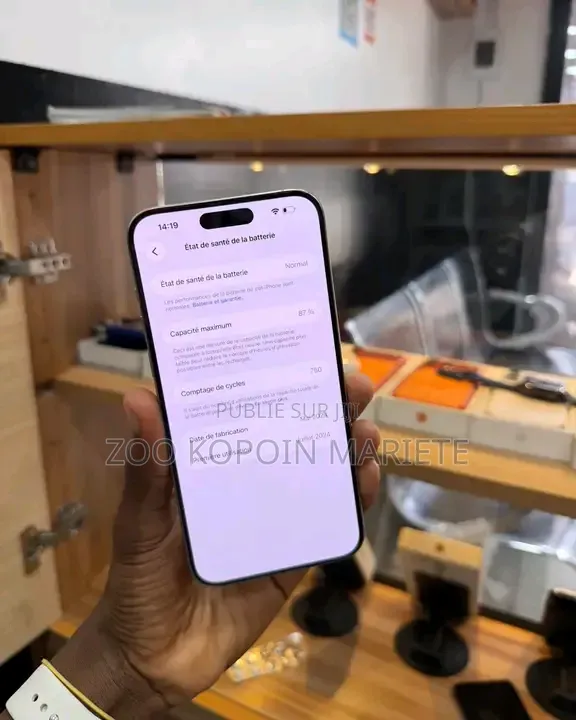 Nouveau Apple iPhone 15 Pro Max 256 GB Gris