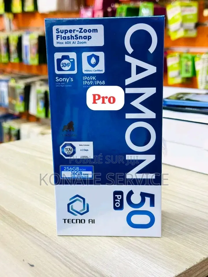 Nouveau Tecno Camon 50 Pro 256 GB Autre