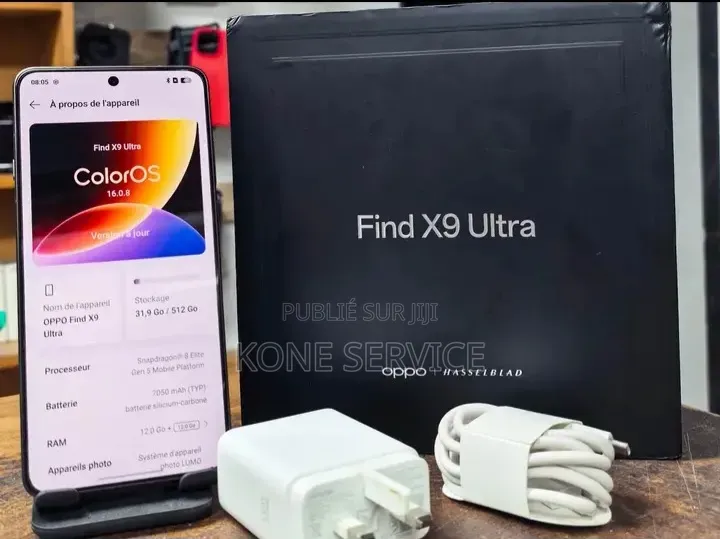 Nouveau Oppo Find X9 Ultra 1 TB Noir