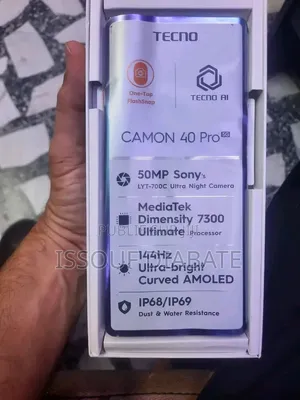 Nouveau Tecno Camon 40 Pro 5G 256 GB Autre