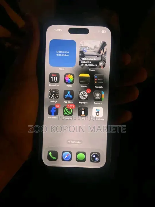 Nouveau Apple iPhone 16 512 GB Noir