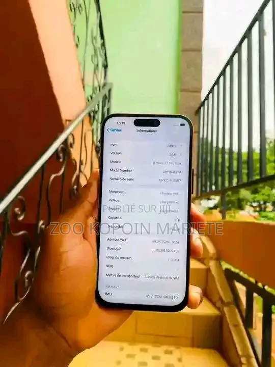 Nouveau Apple iPhone 17 Pro Max 512 GB Orange