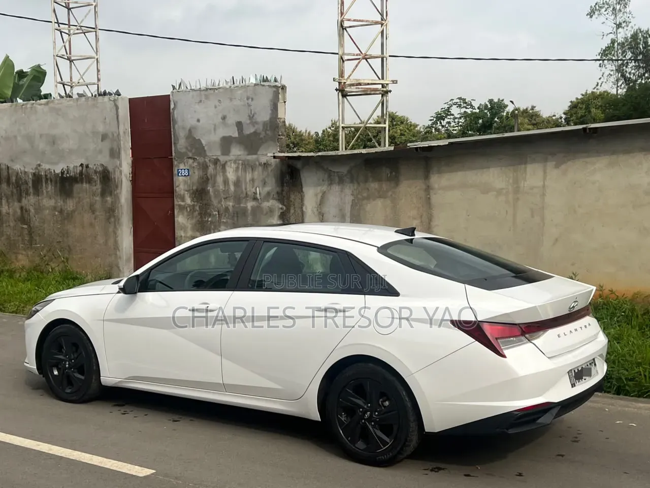 Hyundai Elantra Limited 2021 Blanc