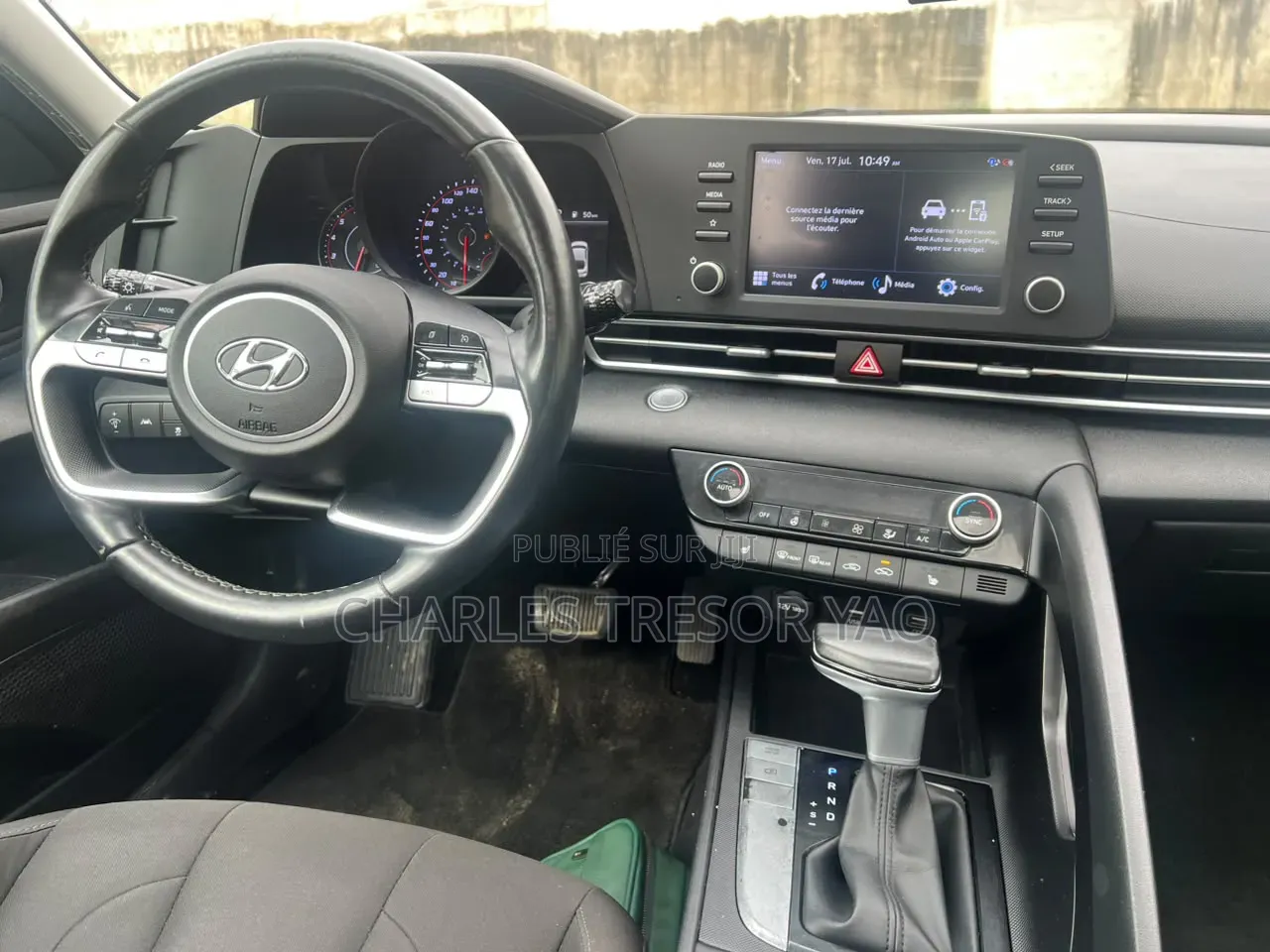 Hyundai Elantra Limited 2021 Blanc