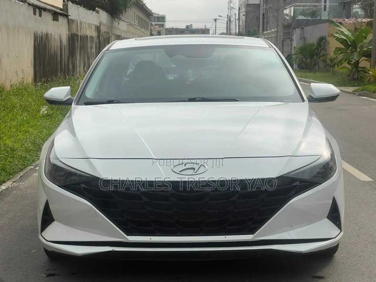 Hyundai Elantra Limited 2021 Blanc